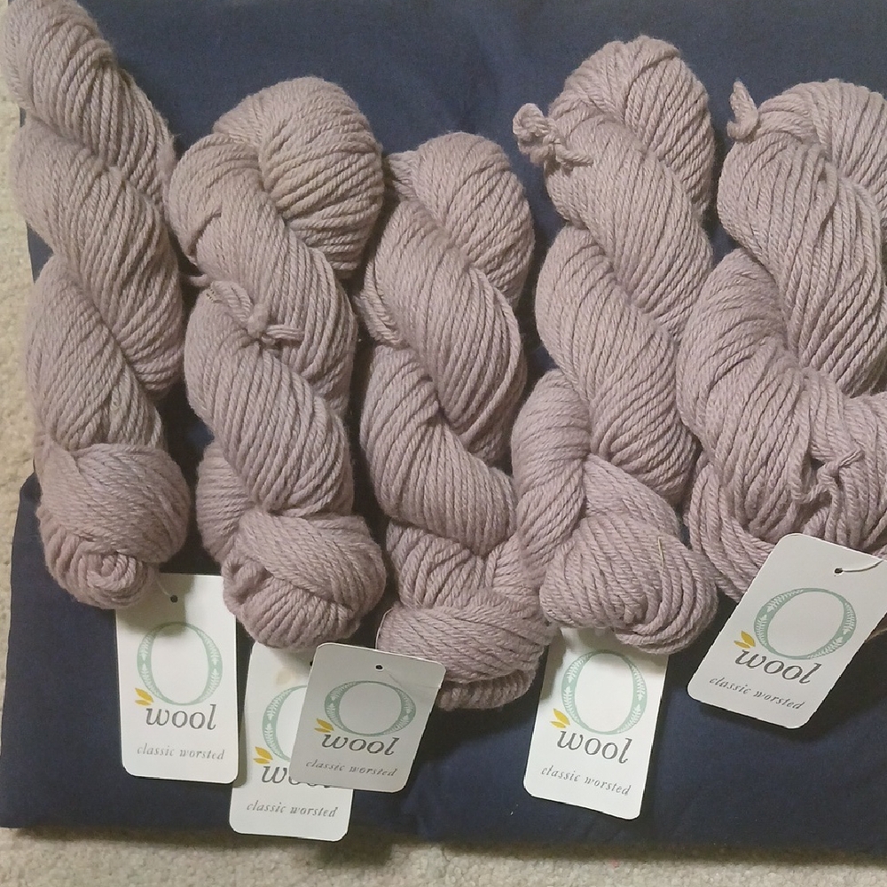 O-Wool Classic Worsted Yarn in Lavender